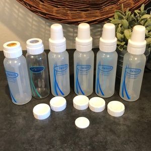 Dr Brown 8 Oz bottles set